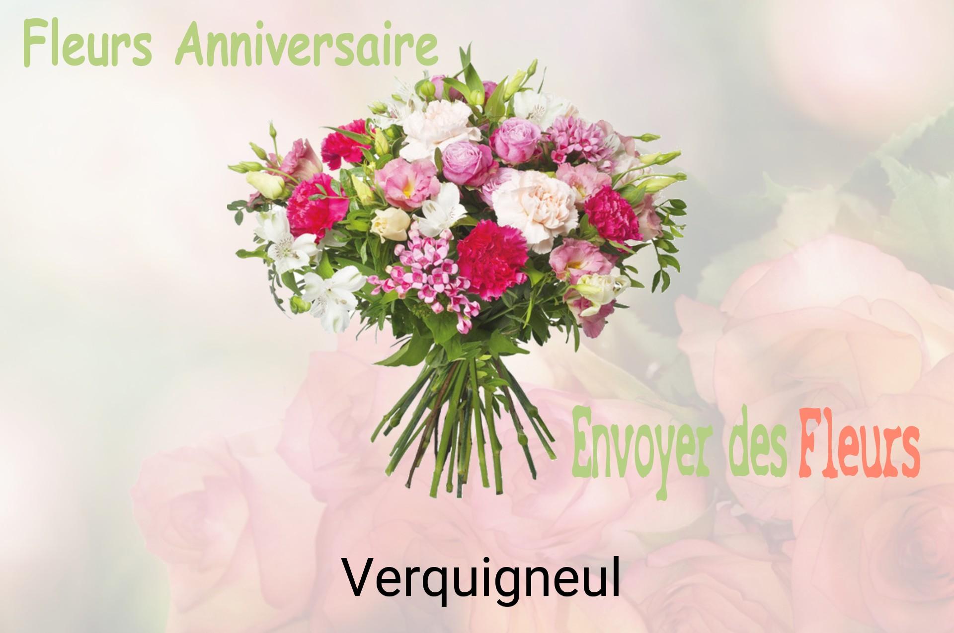 Bouquet de fleurs d’anniversaire livré à Verquigneul